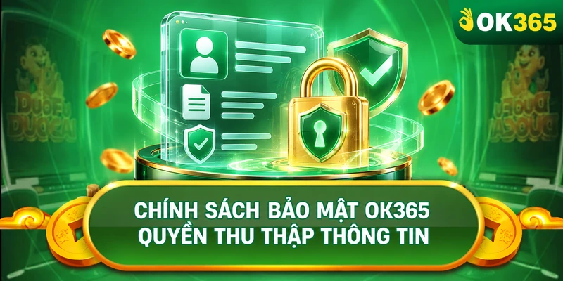 Chính Sách Bảo Mật OK365 về quyền Thu Thập Thông Tin Chính Sách Bảo Mật OK365 về quyền Thu Thập Thông Tin
