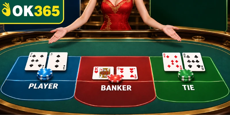 3 cửa cược trong game bài Baccarat 3 cửa cược trong game bài Baccarat