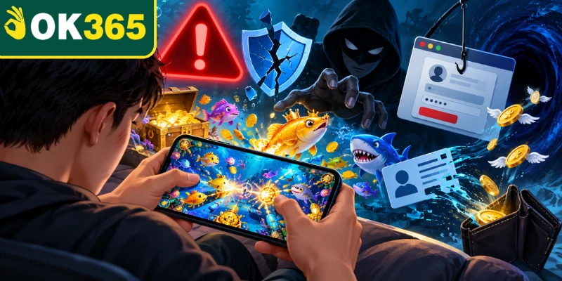 Nhận diện những rủi ro khi chơi bắn cá online