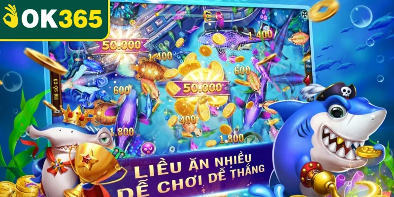 Bắn cá thần rồng Android đa dạng sinh vật biển