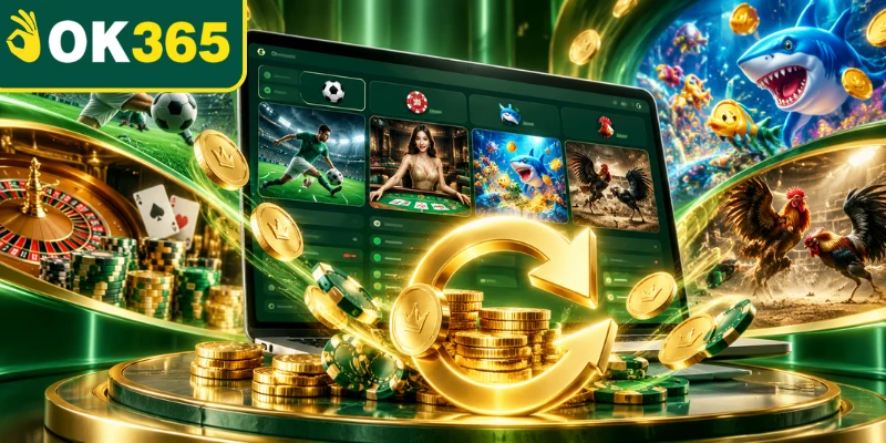 Hoàn trả kỷ lục 2.5% T10/2026 tại OK365 Hoàn trả kỷ lục 2.5% T10/2026 tại OK365